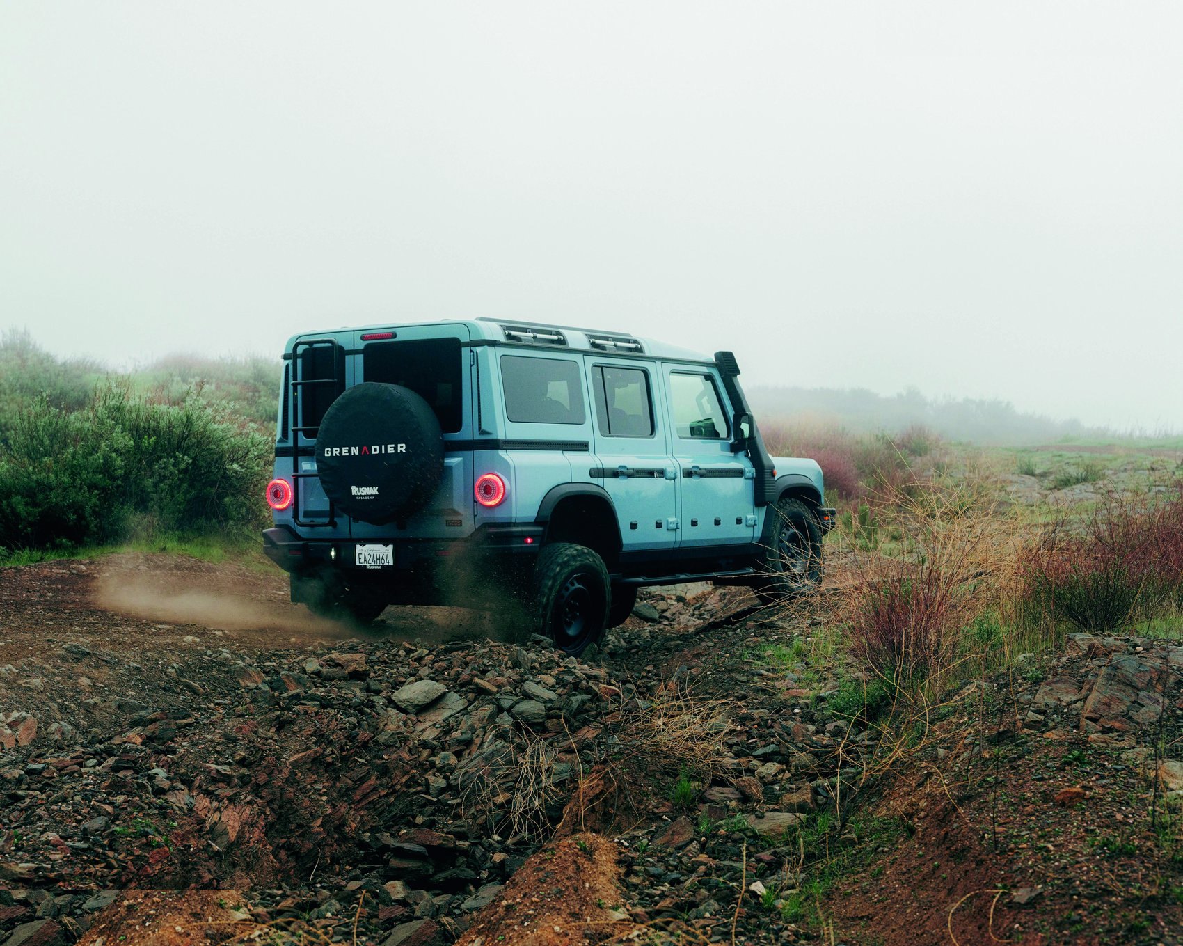INEOS Grenadier en terreno off-road
